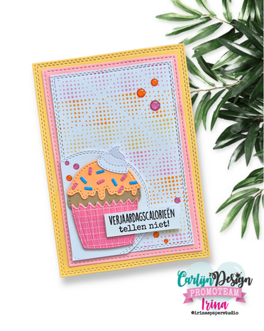 Carlijn Design Stempels Halftone Patterns (CDST-0185)