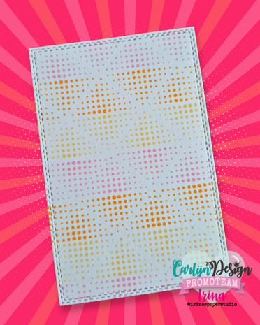 Carlijn Design Stempels Halftone Patterns (CDST-0185)