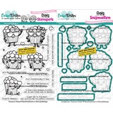 Carlijn Design Popcorn Party Stamp & Die DUO (CDST-0181/CDSN-0395)