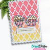 Carlijn Design Popcorn Party Stamp & Die DUO (CDST-0181/CDSN-0395)