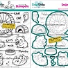 Carlijn Design Hamsters Stamp & Die DUO (CDST-0183/CDSN-0397)