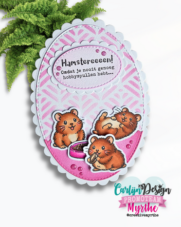 Carlijn Design Hamsters Stamp & Die DUO (CDST-0183/CDSN-0397)