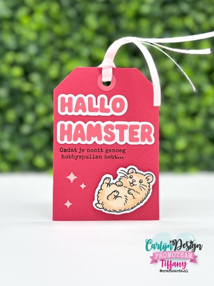 Carlijn Design Hamsters Stamp & Die DUO (CDST-0183/CDSN-0397)