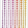 Carlijn Design Glitter Enamel Dots Neons 1 (CDED-0019)