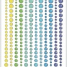Carlijn Design Glitter Enamel Dots Neons 2 (CDED-0020)