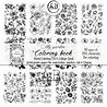 AB Studio My Garden A4 Cut & Collage Book for Coloring AB Studio My Garden A4 Cut & Collage Book for Coloring