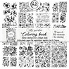 AB Studio My Garden A4 Cut & Collage Book for Coloring AB Studio My Garden A4 Cut & Collage Book for Coloring