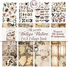 AB Studio My Garden Vintage Nature A4 Cut & Collage Book