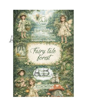 AB Studio Our Stories Fairy Tale Forest A4 Cut & Collage Book AB Studio Our Stories Fairy Tale Forest A4 Cut & Collage Book