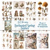 AB Studio Our Stories Enchanted Spring Fairies A4 Cut & Collage Book AB Studio Our Stories Enchanted Spring Fairies A4 Cut & Collage Book