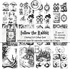 AB Studio Follow The Rabbit part 1 A4 Cut & Collage Book for Coloring AB Studio Follow The Rabbit part 1 A4 Cut & Collage Book for Coloring