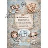 AB Studio Whimsical Friends 2 A4 Cut & Collage Book