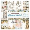 AB Studio Whimsical Friends 2 A4 Cut & Collage Book