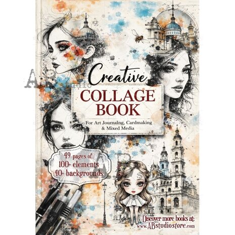 AB Studio A4 Creative Collage Book