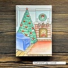Vaessen Creative Christmas A6 Clear Stamps Living Room (CAR0603)