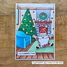 Vaessen Creative Christmas A6 Clear Stamps Living Room (CAR0603)