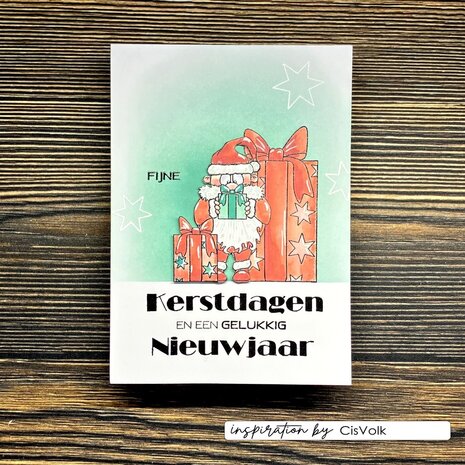 Vaessen Creative Christmas A6 Clear Stamps Santa 2 (CAR0605)