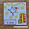 Vaessen Creative Christmas A6 Clear Stamps Santa 2 (CAR0605)