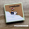 Vaessen Creative Christmas A6 Clear Stamps Penguin 1 (CAR0606)