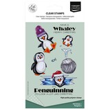 Vaessen Creative Christmas A6 Clear Stamps Penguin 2 (CAR0607)