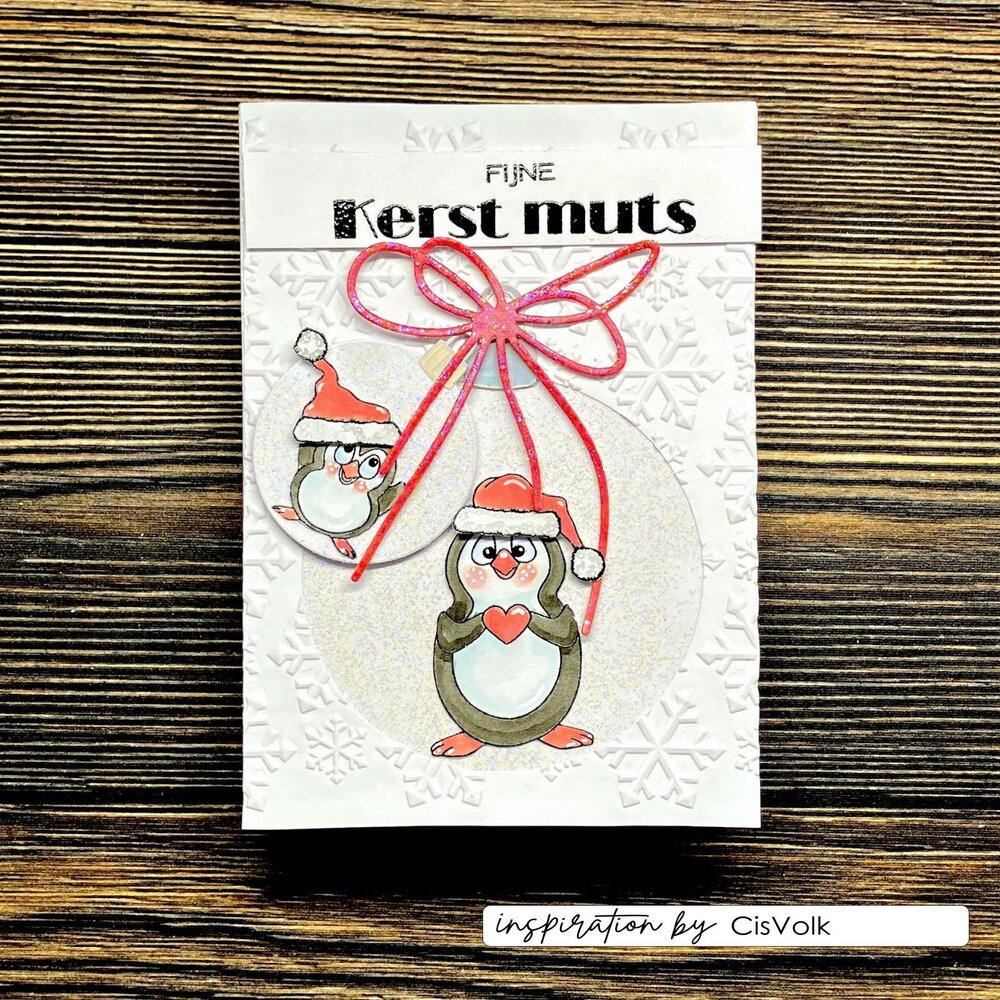 Vaessen Creative Christmas A6 Clear Stamps Christmas Text (CAR0611)