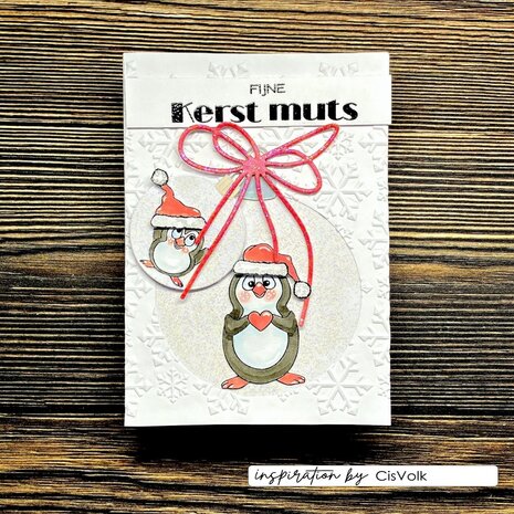 Vaessen Creative Christmas A6 Clear Stamps Christmas Text (CAR0611)