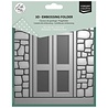 Vaessen Creative Christmas 6x6 Inch Embossing Folder Christmas Door (CAR0612) Vaessen Creative Christmas 6x6 Inch Embossing Folder Christmas Door (CAR0612)