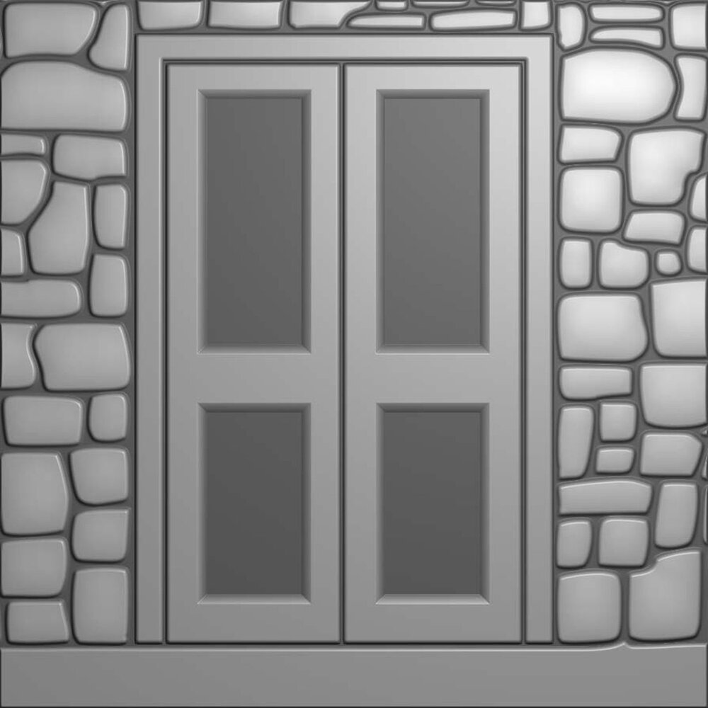 Vaessen Creative Christmas 6x6 Inch Embossing Folder Christmas Door (CAR0612) Vaessen Creative Christmas 6x6 Inch Embossing Folder Christmas Door (CAR0612)