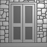 Vaessen Creative Christmas 6x6 Inch Embossing Folder Christmas Door (CAR0612) Vaessen Creative Christmas 6x6 Inch Embossing Folder Christmas Door (CAR0612)