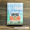 Vaessen Creative Christmas 6x6 Inch Embossing Folder Hippie Bus (CAR0613) Vaessen Creative Christmas 6x6 Inch Embossing Folder Hippie Bus (CAR0613)