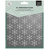Vaessen Creative Christmas 6x6 Inch Embossing Folder Ice Stars (CAR0616) Vaessen Creative Christmas 6x6 Inch Embossing Folder Ice Stars (CAR0616)