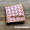 Vaessen Creative Christmas 6x6 Inch Stencil Hippie Bus (CAR0614)