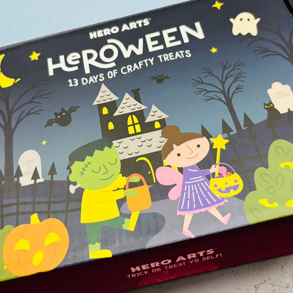 Hero Arts PRE-ORDER HEROween 13 Days of Crafty Treats (HW2026) Hero Arts PRE-ORDER HEROween 13 Days of Crafty Treats (HW2026)