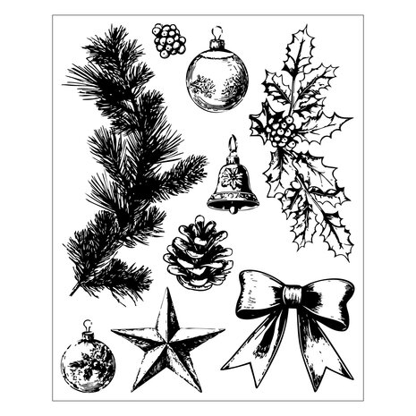 Sizzix PRE-ORDER 49 & Market Clear Stamps with Framelits Build a Wreath (667175) Sizzix PRE-ORDER 49 & Market Clear Stamps with Framelits Build a Wreath (667175)