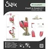 Sizzix 49 & Market Clear Stamps with Framelits Letter Drop (667177) Sizzix 49 & Market Clear Stamps with Framelits Letter Drop (667177)