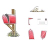 Sizzix PRE-ORDER 49 & Market Clear Stamps with Framelits Letter Drop (667177) Sizzix PRE-ORDER 49 & Market Clear Stamps with Framelits Letter Drop (667177)