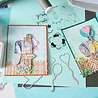 Sizzix PRE-ORDER 49 & Market Clear Stamps with Framelits Letter Drop (667177) Sizzix PRE-ORDER 49 & Market Clear Stamps with Framelits Letter Drop (667177)