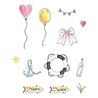 Sizzix PRE-ORDER 49 & Market Clear Stamps with Framelits Sweet Drop (667179) Sizzix PRE-ORDER 49 & Market Clear Stamps with Framelits Sweet Drop (667179)