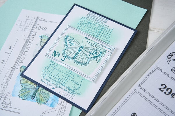 Sizzix 49 & Market Clear Stamps with Framelits Postage Wings (667182) Sizzix 49 & Market Clear Stamps with Framelits Postage Wings (667182)