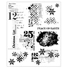 Sizzix PRE-ORDER 49 & Market Clear Stamps Holiday Textures (667181) Sizzix PRE-ORDER 49 & Market Clear Stamps Holiday Textures (667181)