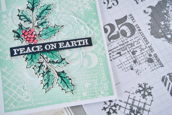 Sizzix PRE-ORDER 49 & Market Clear Stamps Holiday Textures (667181) Sizzix PRE-ORDER 49 & Market Clear Stamps Holiday Textures (667181)