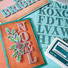 Sizzix PRE-ORDER 49 & Market Clear Stamps Textured Alphabet (667184) Sizzix PRE-ORDER 49 & Market Clear Stamps Textured Alphabet (667184)