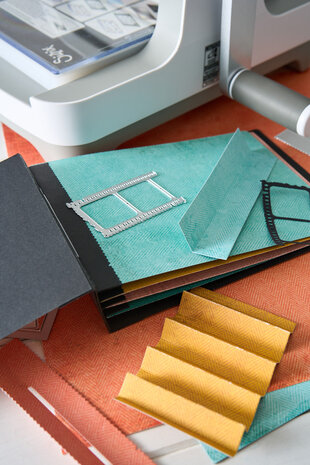 Sizzix PRE-ORDER 49 & Market Thinlits Die Set Build an Album (667176)