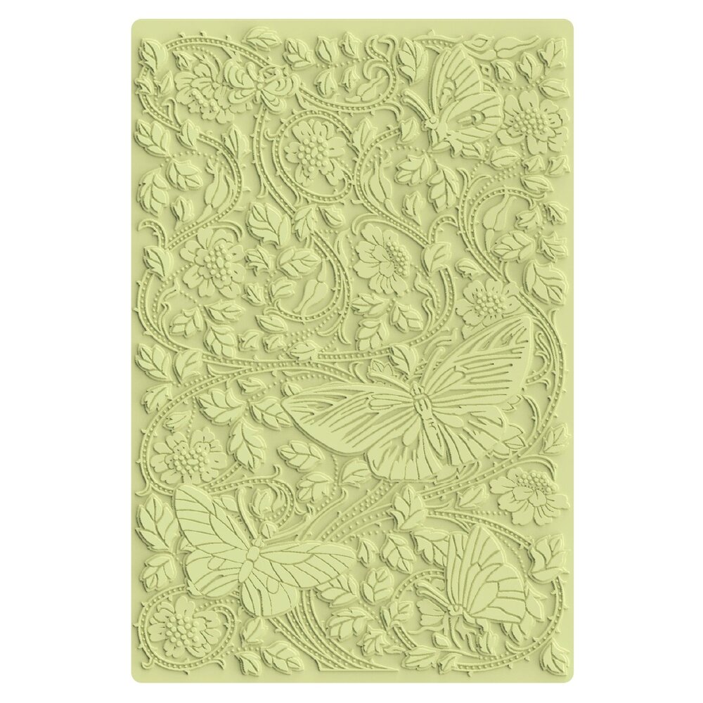 Sizzix PRE-ORDER Studio Willow Wolfe Multi-Level Textured Impressions Nouveau Butterfly (667030)