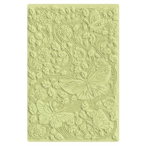 Sizzix PRE-ORDER Studio Willow Wolfe Multi-Level Textured Impressions Nouveau Butterfly (667030)