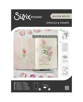 Sizzix PRE-ORDER 49 & Market Clear Stamps with Stencils Hummingbird and Orchids (667125) Sizzix PRE-ORDER 49 & Market Clear Stamps with Stencils Hummingbird and Orchids (667125)