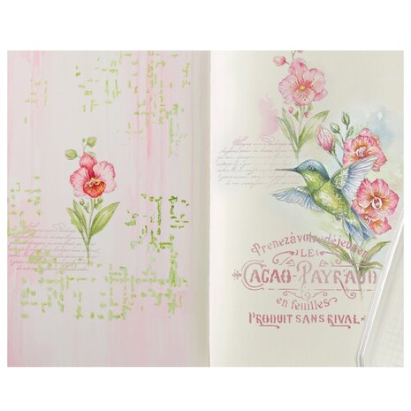Sizzix PRE-ORDER 49 & Market Clear Stamps with Stencils Hummingbird and Orchids (667125) Sizzix PRE-ORDER 49 & Market Clear Stamps with Stencils Hummingbird and Orchids (667125)