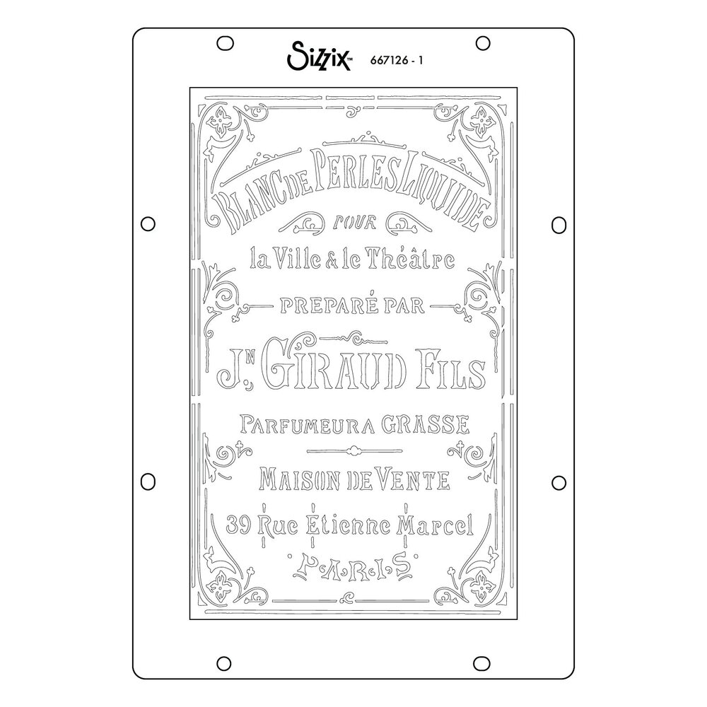 Sizzix PRE-ORDER 49 & Market Clear Stamps with Stencils Birds and Biscuits (667126) Sizzix PRE-ORDER 49 & Market Clear Stamps with Stencils Birds and Biscuits (667126)