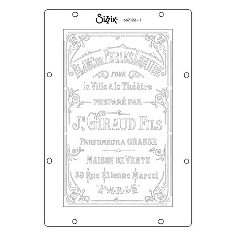 Sizzix PRE-ORDER 49 & Market Clear Stamps with Stencils Birds and Biscuits (667126) Sizzix PRE-ORDER 49 & Market Clear Stamps with Stencils Birds and Biscuits (667126)