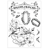 Sizzix PRE-ORDER 49 & Market Clear Stamps with Stencils Birds and Biscuits (667126) Sizzix PRE-ORDER 49 & Market Clear Stamps with Stencils Birds and Biscuits (667126)
